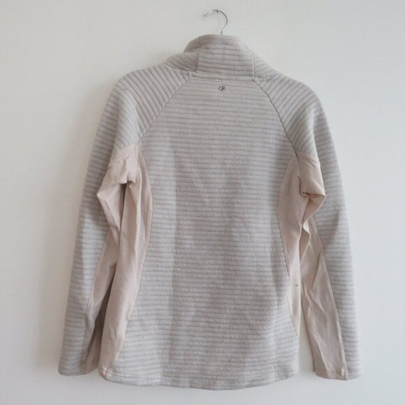 KUHL Verena Funnel Neck Pullover in Moonrock Neutral Wool Gorpcore Outdoor Sz S - Picture 11 of 15